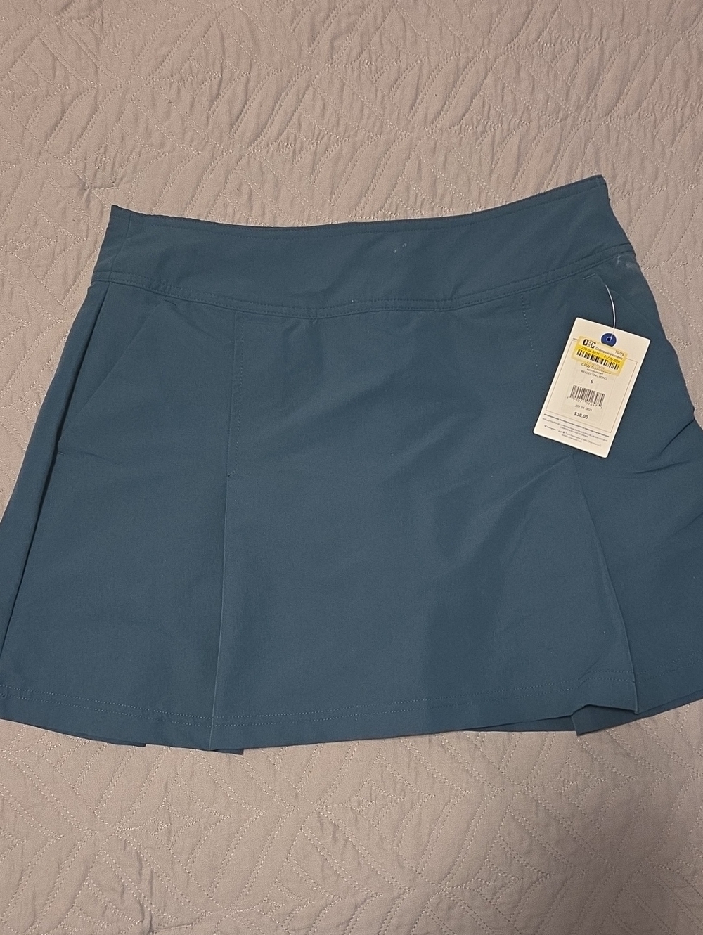 Champion Teal Athletic Skort NWT